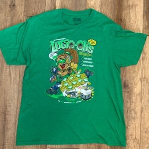 OVERWATCH LUCIO-Oh’s Green T-Shirt size L